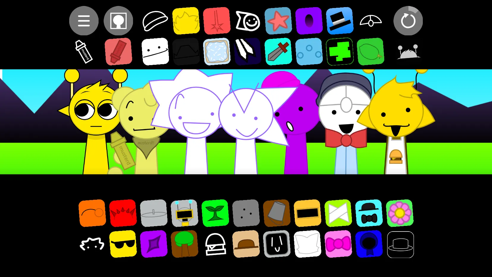 Select Your Characters